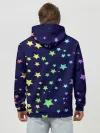 Худи мужской база хлопок / Звезды