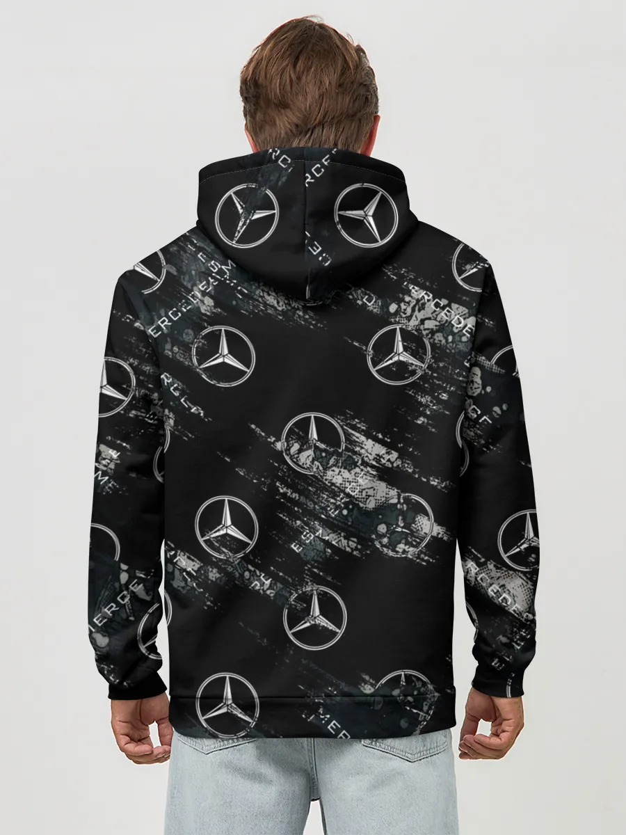 Худи мужской база хлопок / MERCEDES