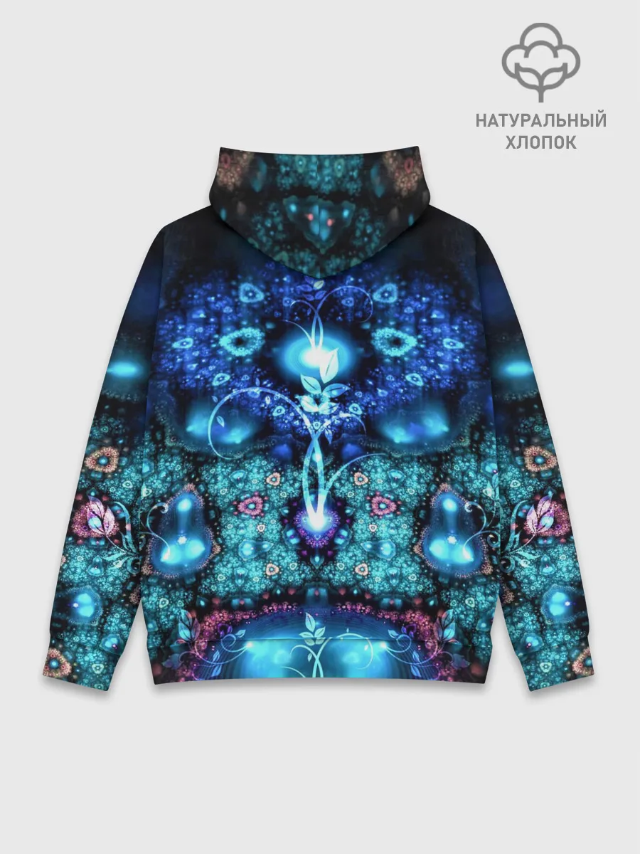 Худи мужской база хлопок / Источник жизни