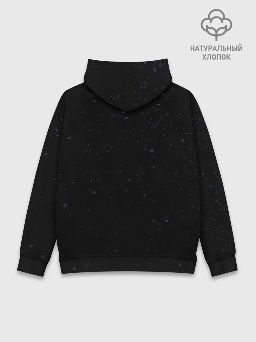 Худи мужской база хлопок / Сектор Газа крылатая гитара