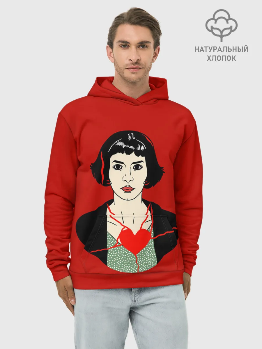 Худи мужской база хлопок / Амели / Amelie