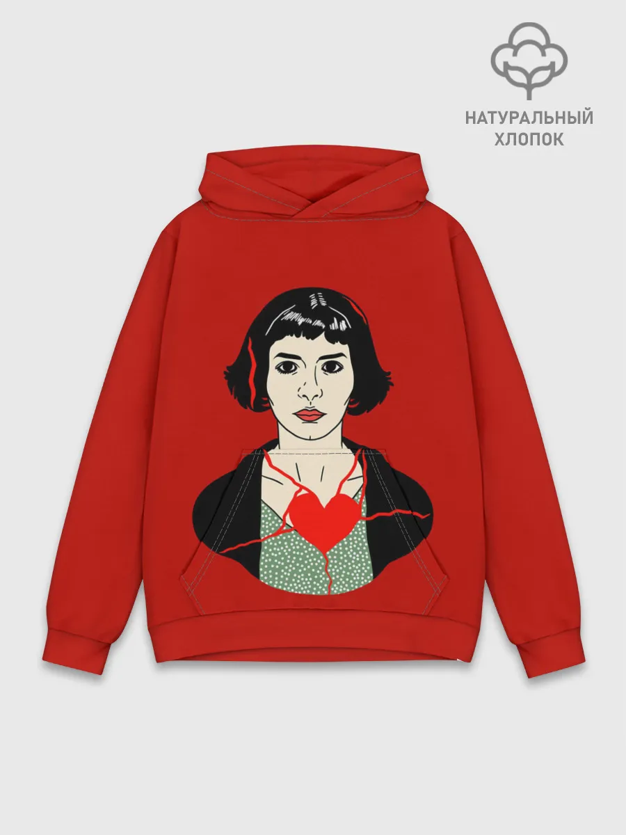 Худи мужской база хлопок / Амели / Amelie