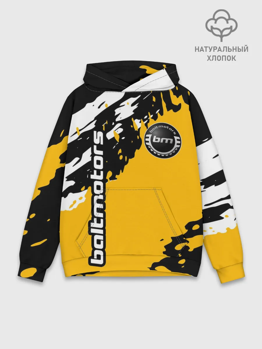 Худи мужской база хлопок / BALTMOTORS / БАЛТМОТОРС