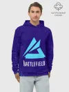 Худи мужской база хлопок / Батлфилд 2042 - Гранж