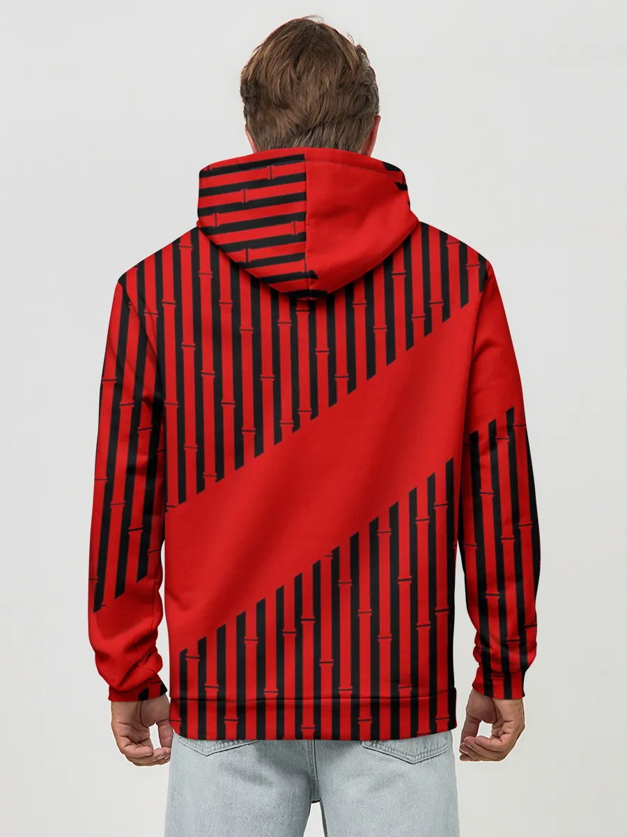 Худи мужской база хлопок / Red wood