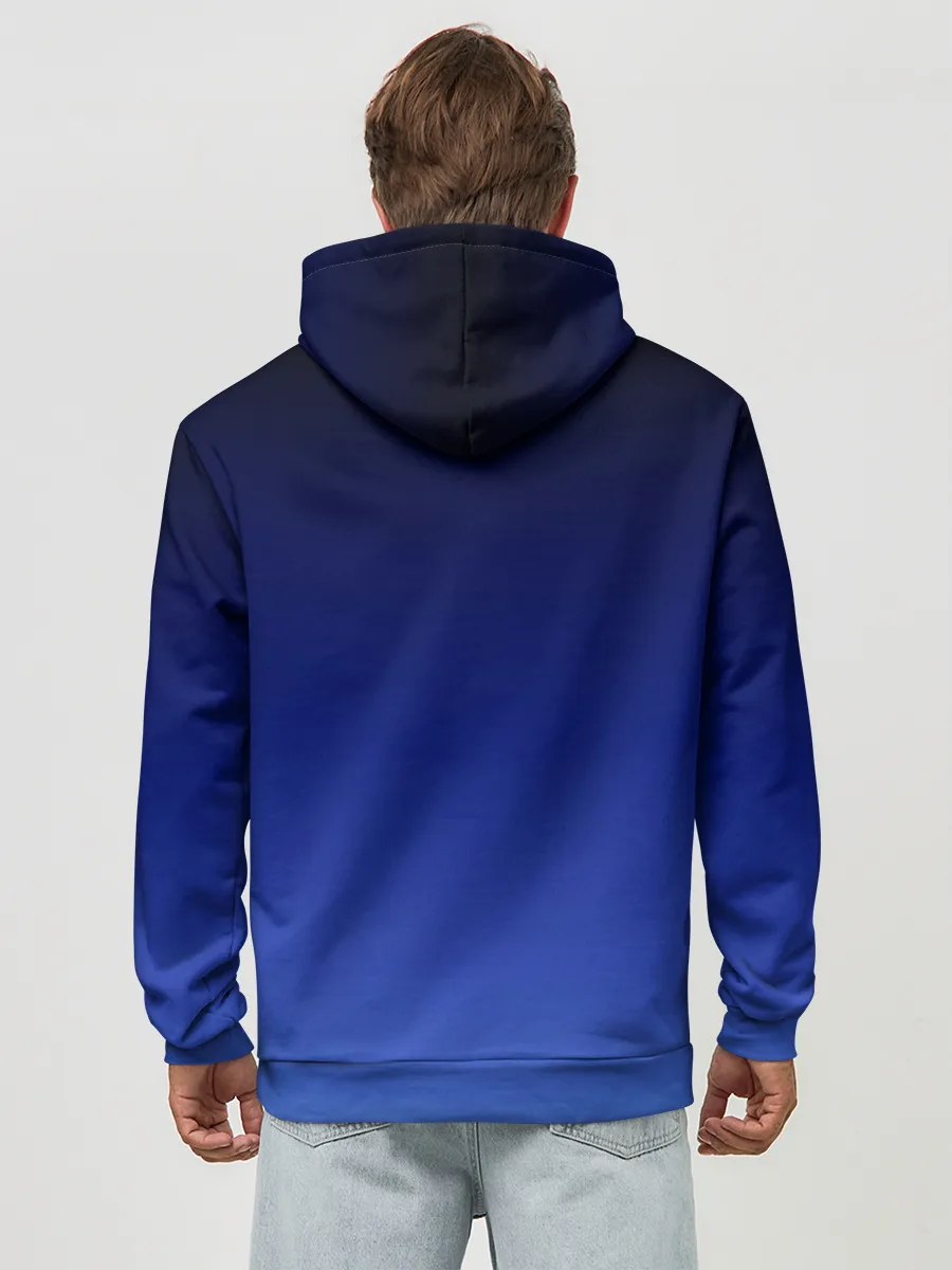 Худи мужской база хлопок / Animegirl Night Sea