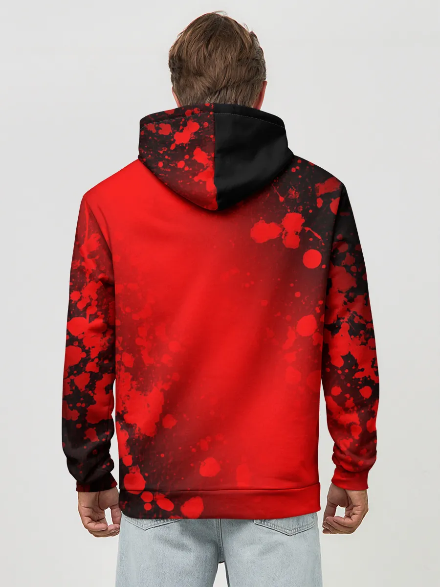 Худи мужской база хлопок / ПАБГ: Батлграунд - Брызги