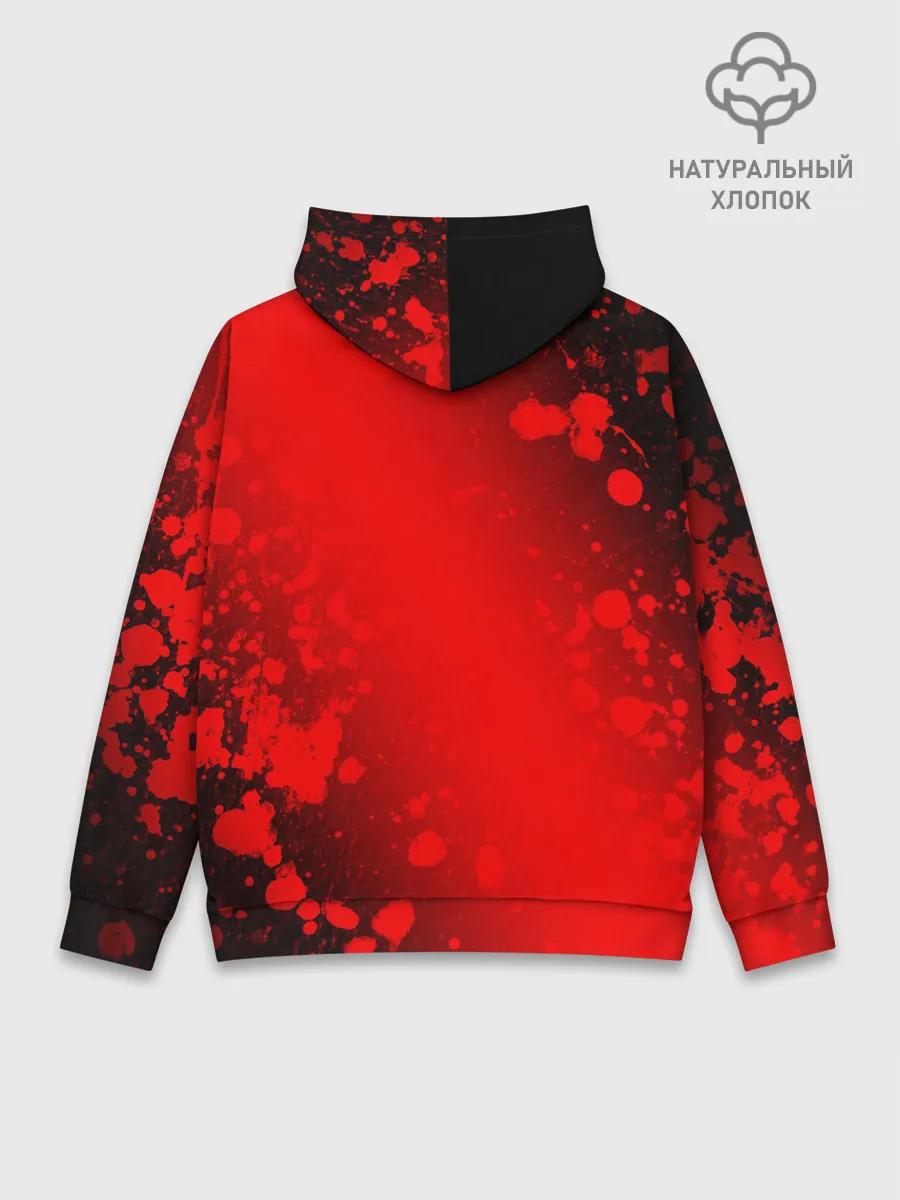 Худи мужской база хлопок / ПАБГ: Батлграунд - Брызги
