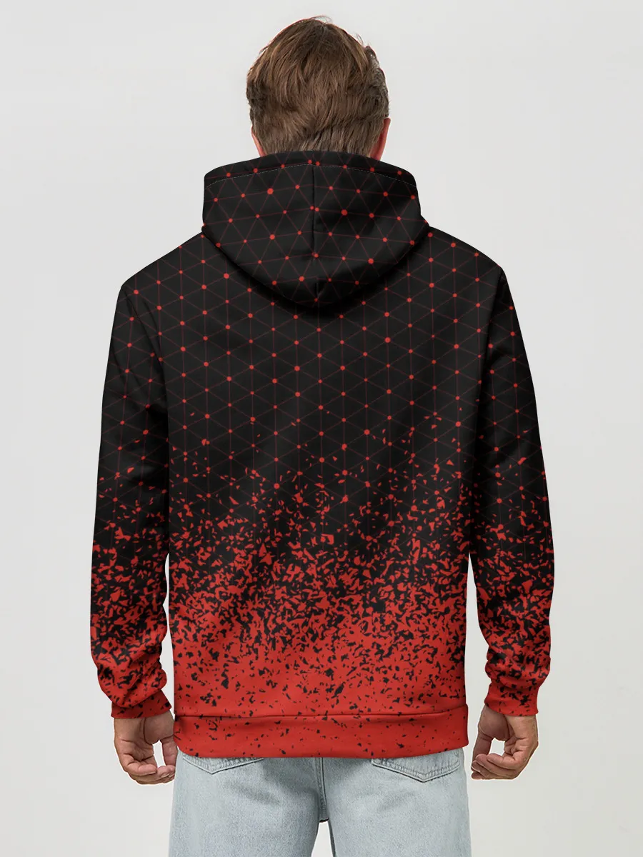 Худи мужской база хлопок / Ведьмак: Охотник на Монстров - Краска