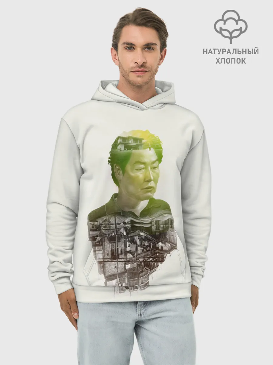 Худи мужской база хлопок / Паразиты Фильм Parasite