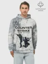 Худи мужской база хлопок / COUNTER TERRORIST | CS GO