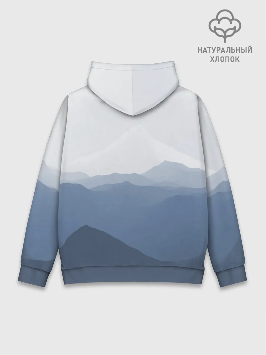 Худи мужской база хлопок / Высота