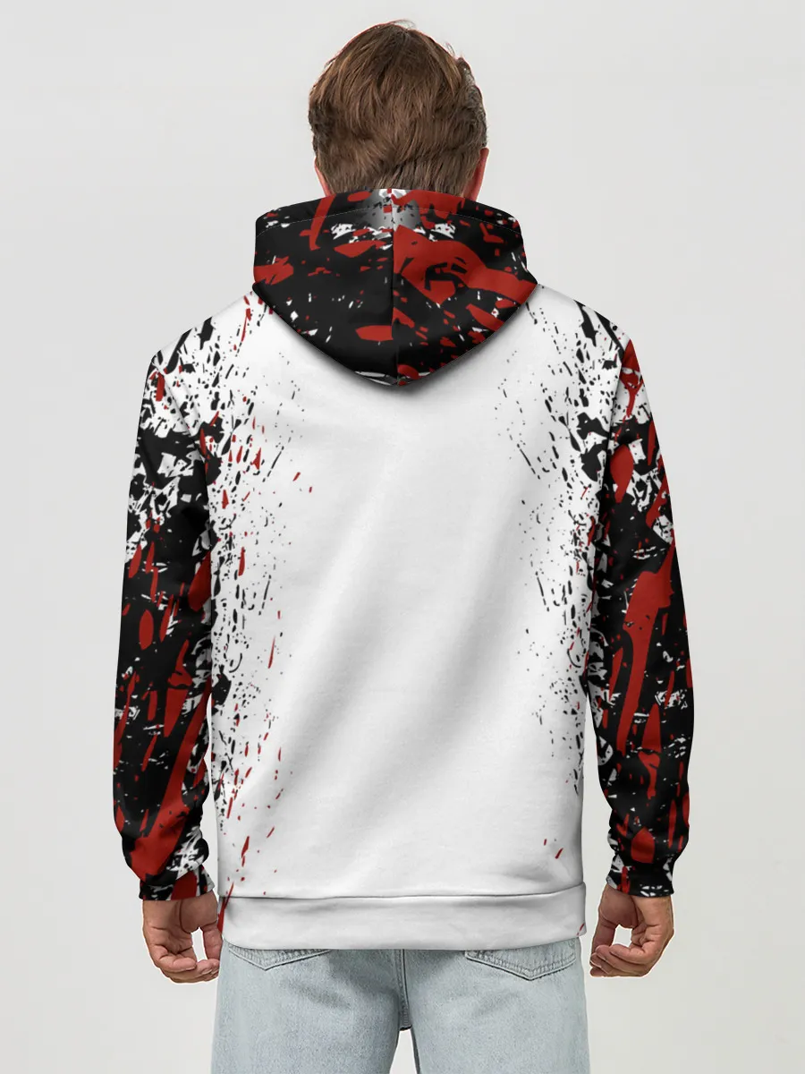 Худи мужской база хлопок / VALKNUT | RUNES