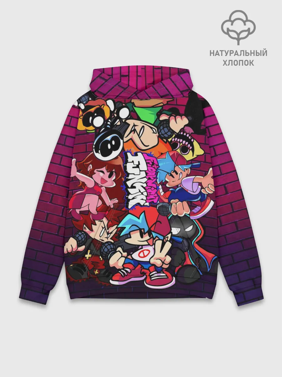 Худи мужской база хлопок / ВСЕ ПЕРСОНАЖИ ИЗ ИГРЫ