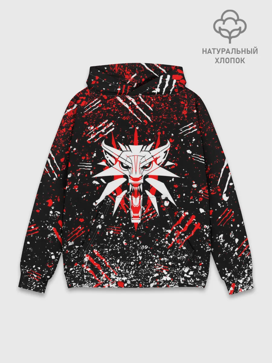 Худи мужской база хлопок / The Witcher