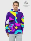 Худи мужской база хлопок / Геометрические фигуры