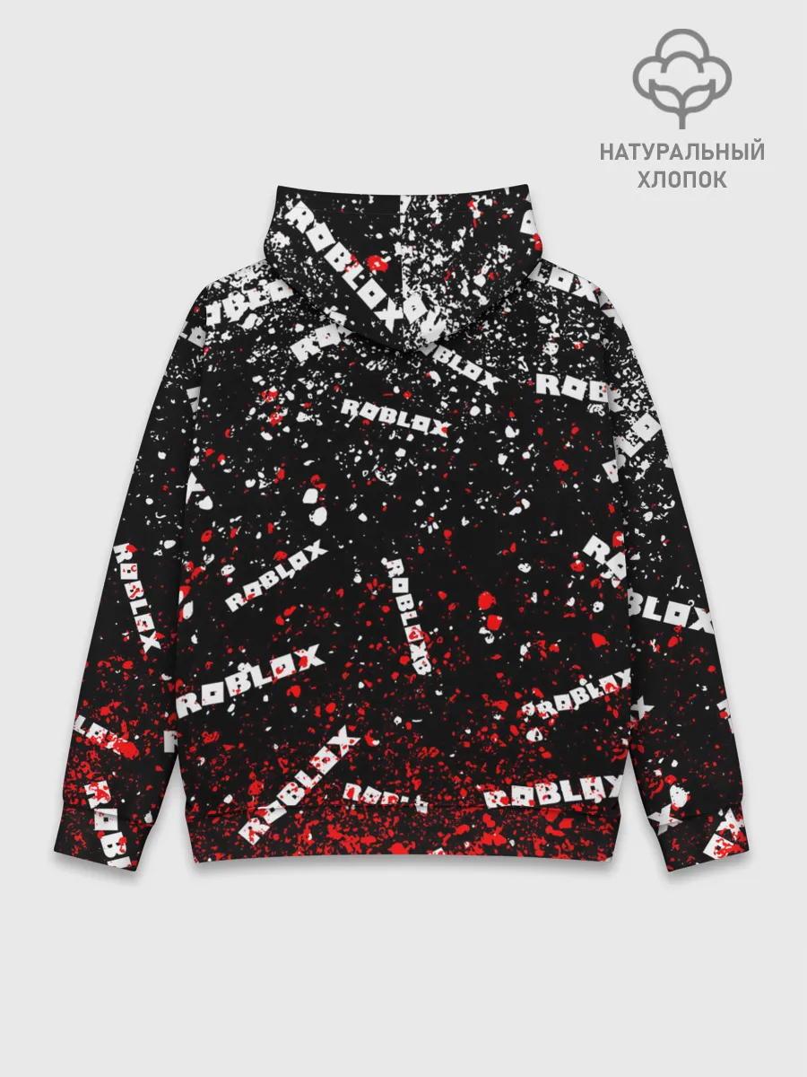 Худи мужской база хлопок / Roblox piggy/Свинка Пигги.