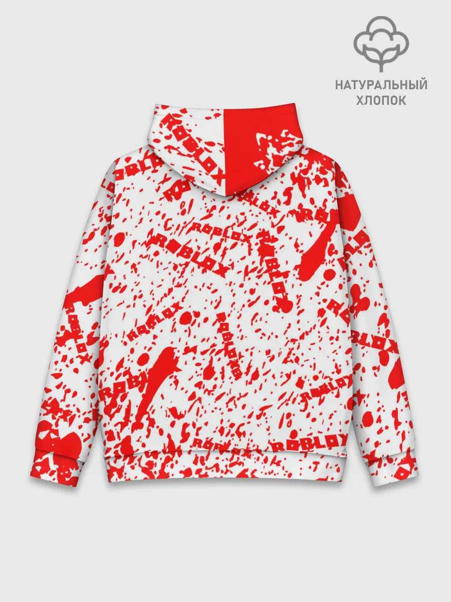 Худи мужской база хлопок / Roblox piggy/Свинка Пигги.