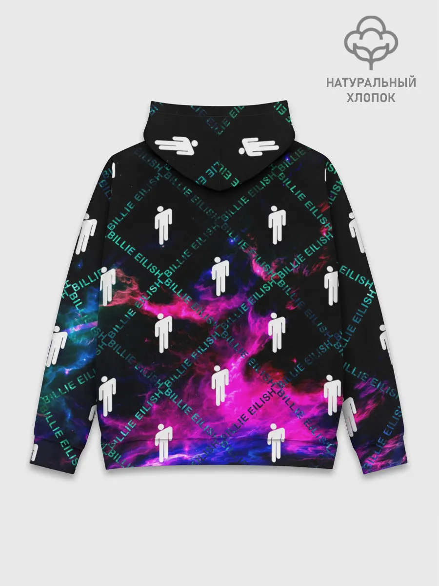 Худи мужской база хлопок / BILLIE EILISH