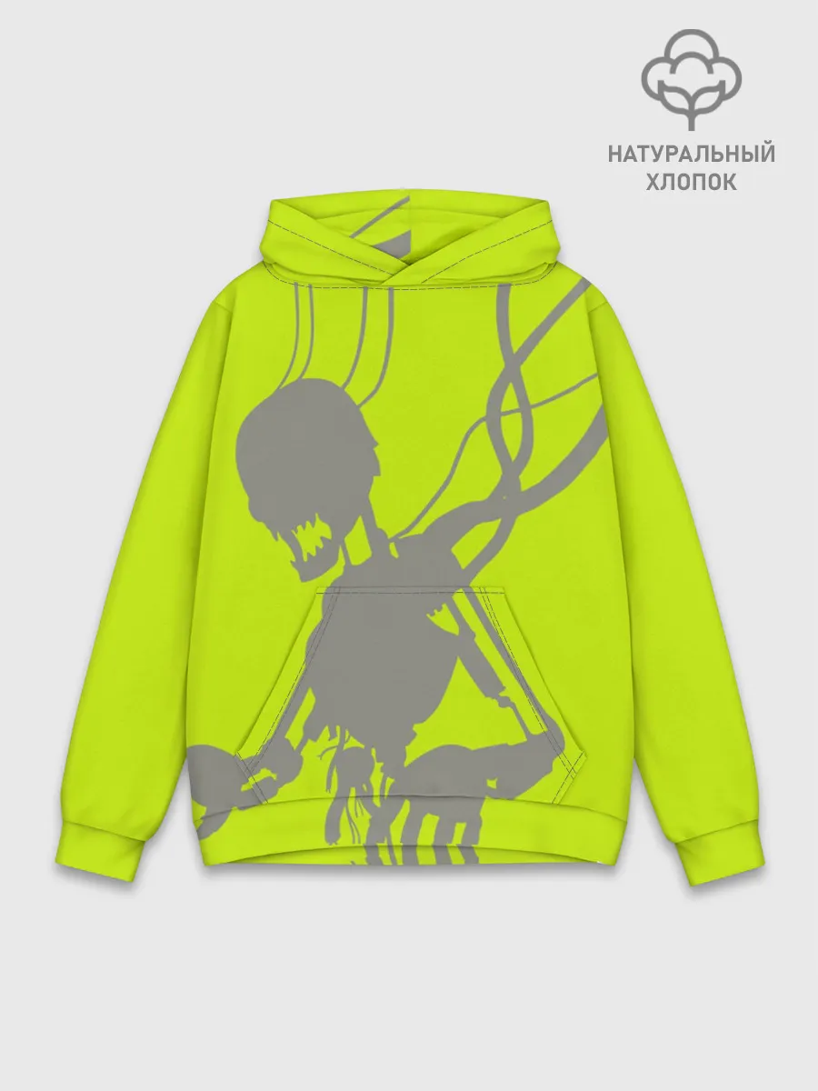 Худи мужской база хлопок / Силуэт злого духа