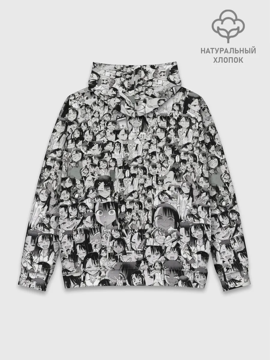 Худи мужской база хлопок / Нагаторо | Nagatoro