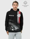 Худи мужской база хлопок / MERCEDES BENZ AMG