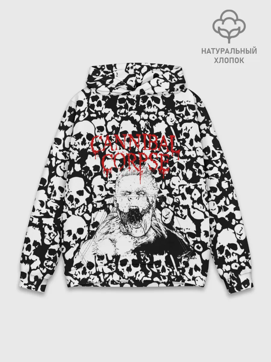 Худи мужской база хлопок / Cannibal Corpse | Труп Каннибала