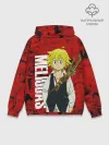 Худи мужской база хлопок / Мелиодас, Meliodas
