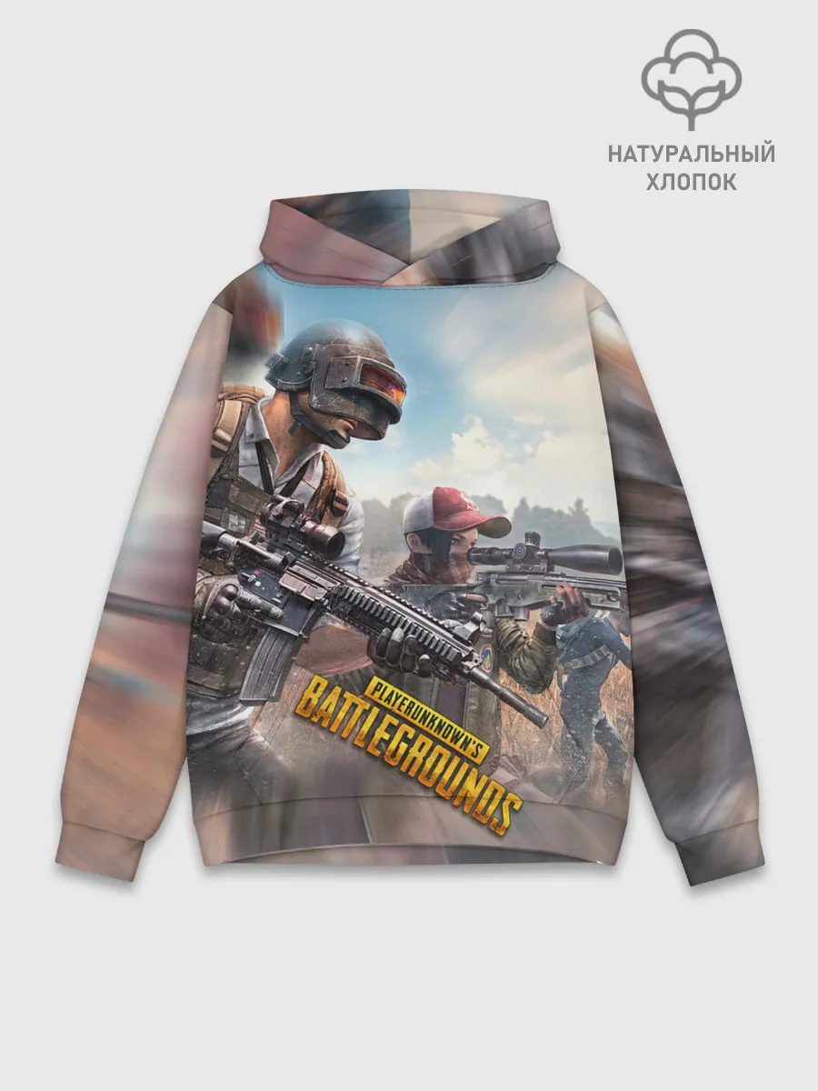 Худи мужской база хлопок / Королевская битва | ПУБГ