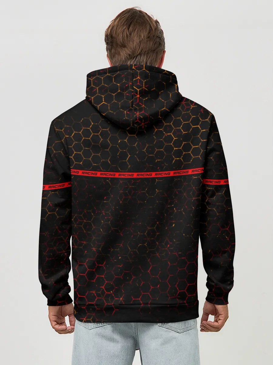 Худи мужской база хлопок / Ауди - Pro Racing