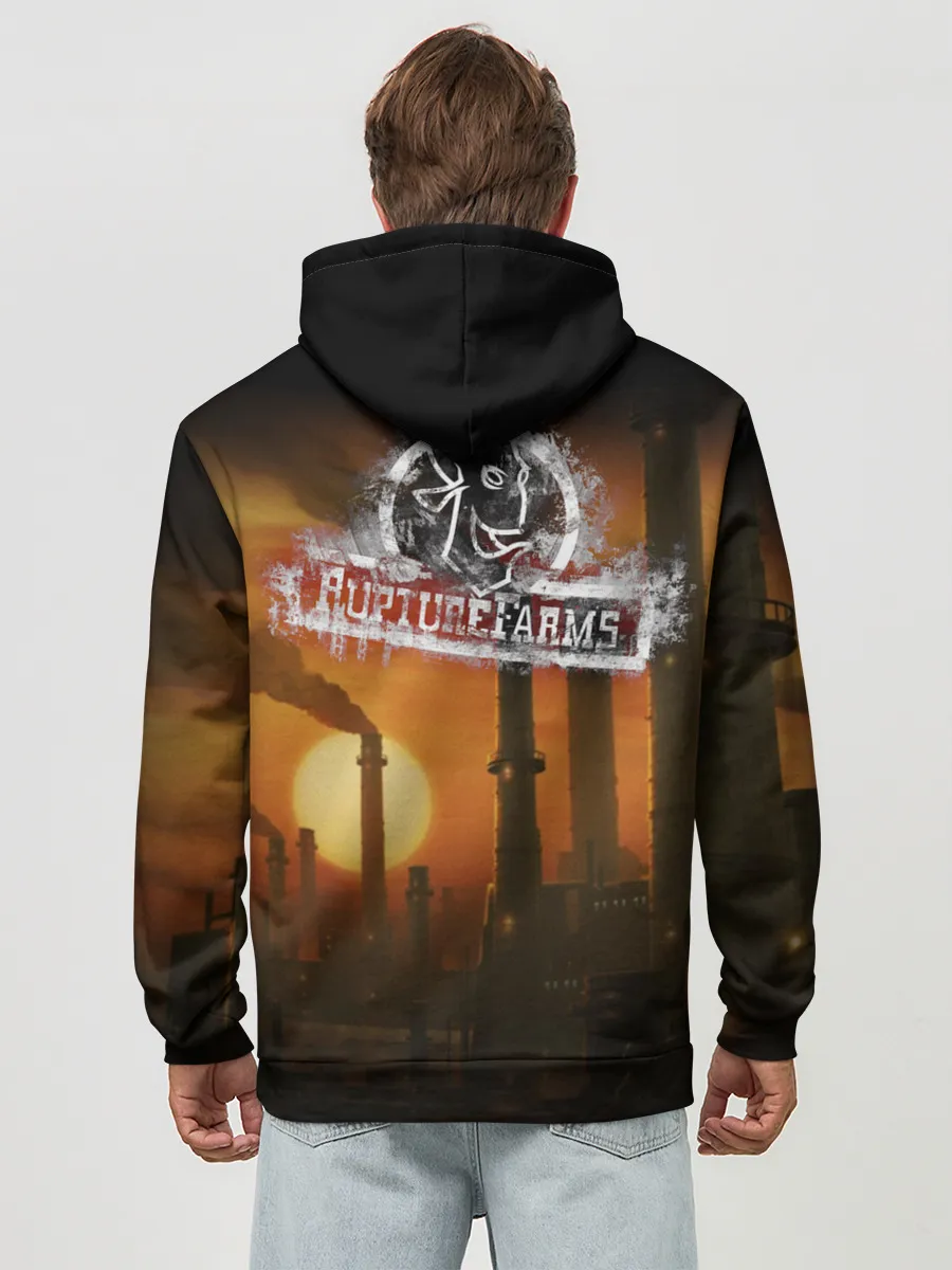 Худи мужской база хлопок / Oddworld