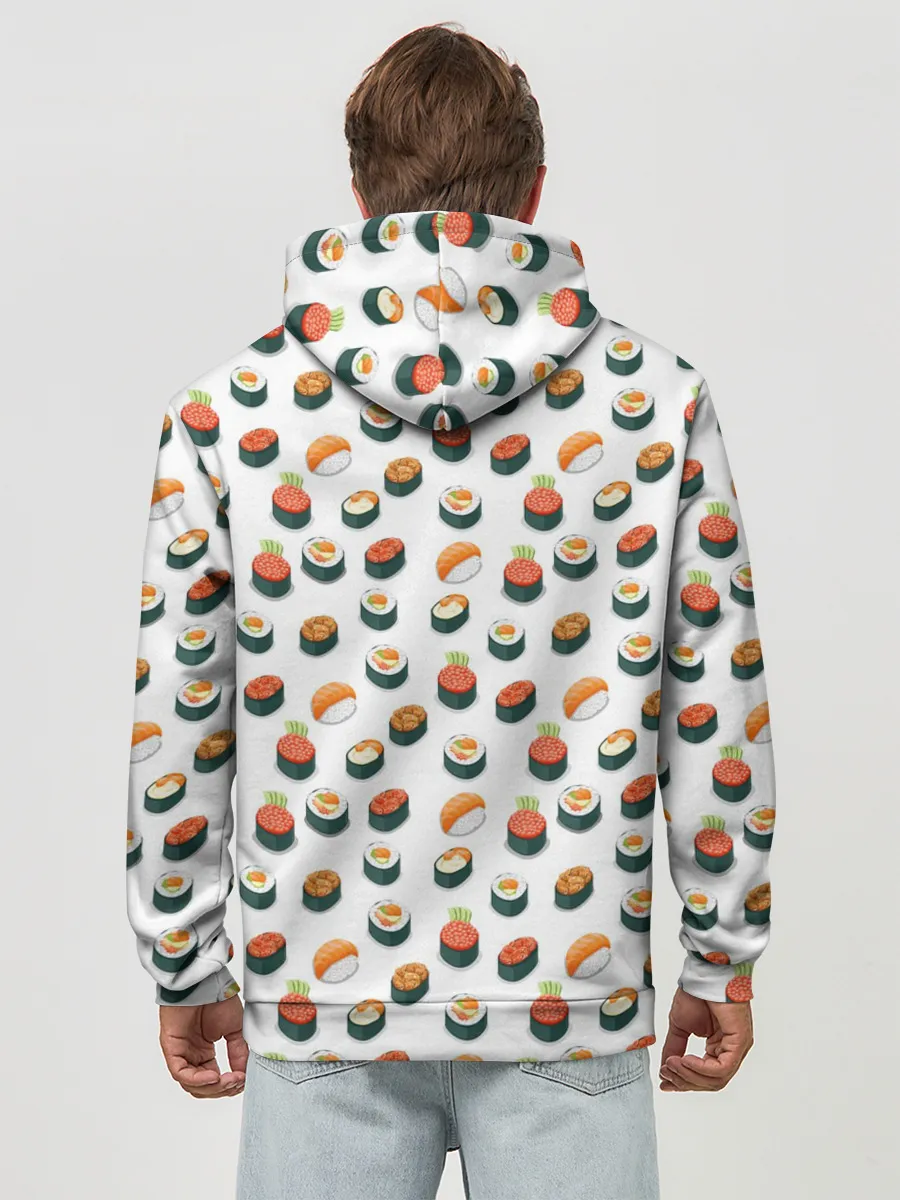 Худи мужской база хлопок / Sushi