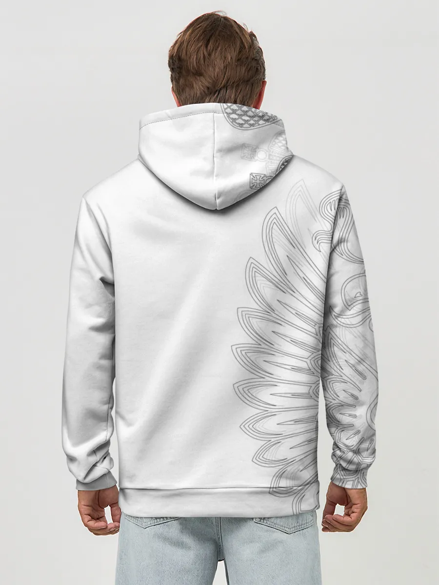 Худи мужской база хлопок / Russia | MSKSide Colorless