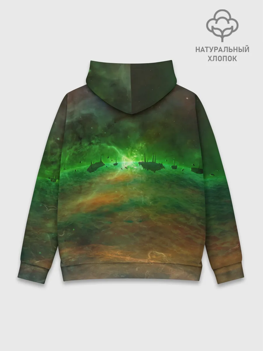 Худи мужской база хлопок / BLACK MESA | HALF-LIFE