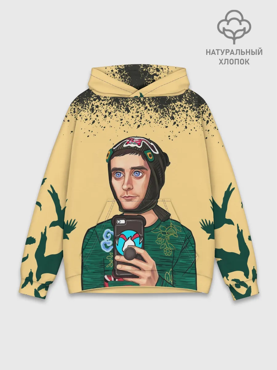 Худи мужской база хлопок / Джаред Лето | Jared Leto