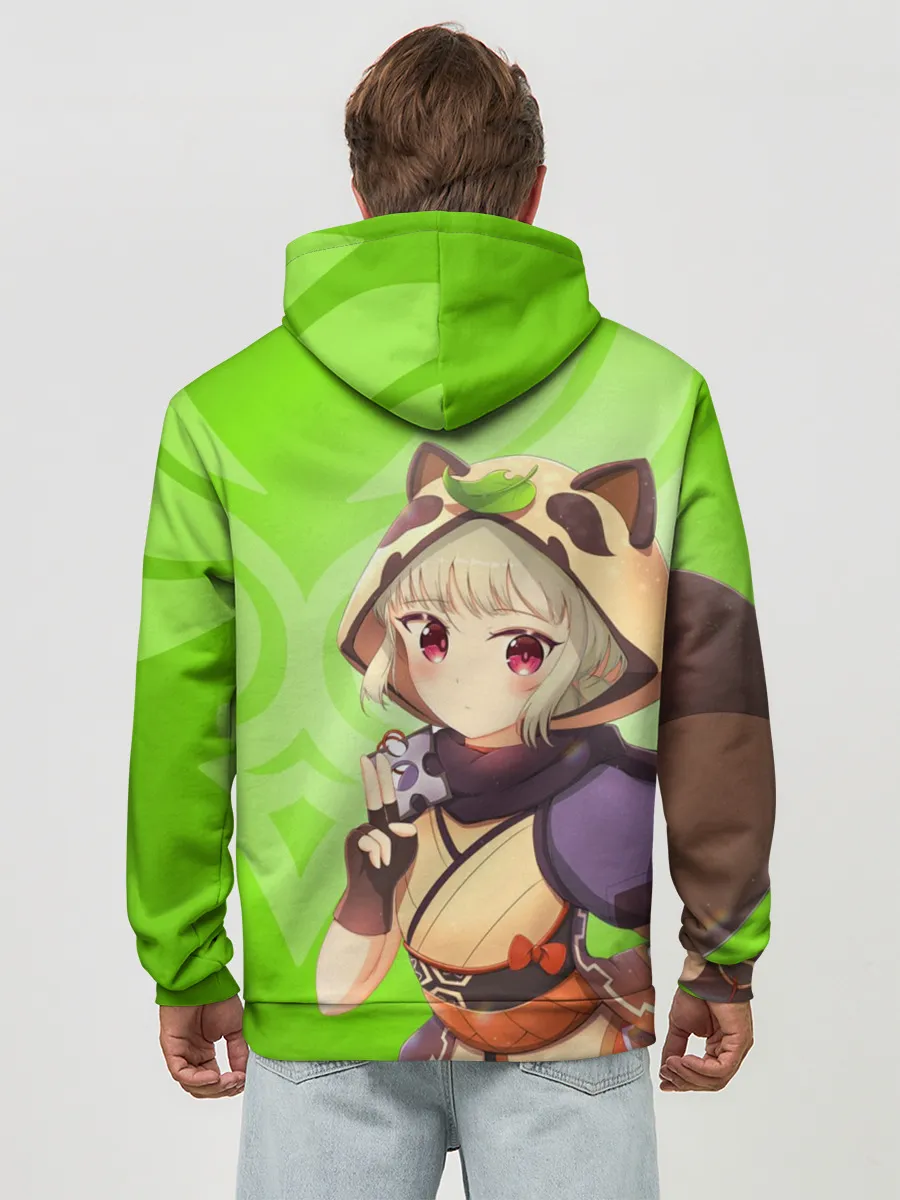 Худи мужской база хлопок / Genshin Impact, Саю