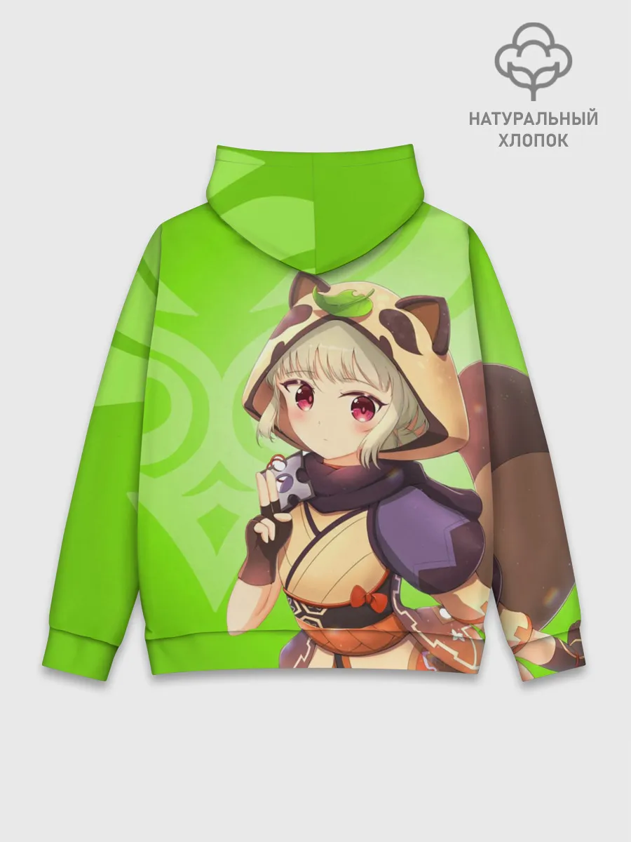 Худи мужской база хлопок / Genshin Impact, Саю