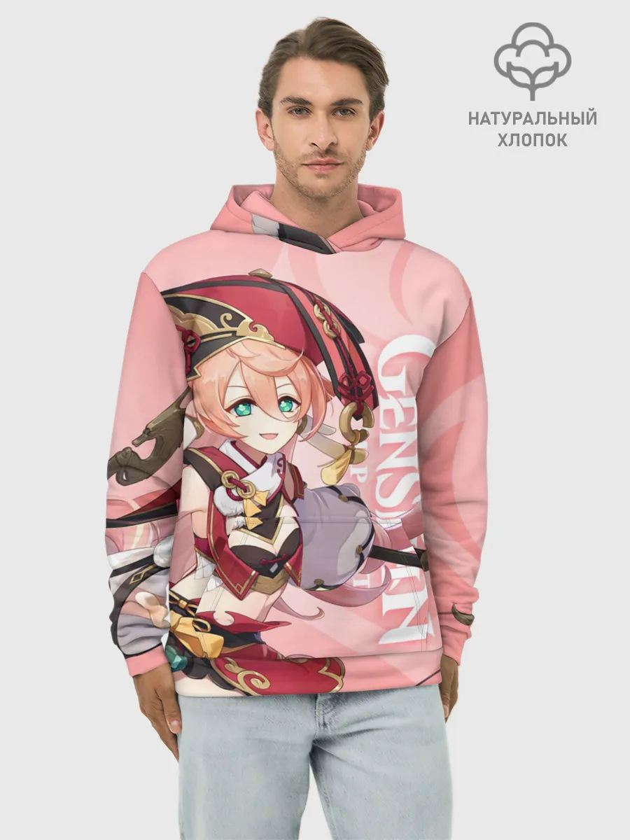 Худи мужской база хлопок / Genshin Impact, Янь Фэй