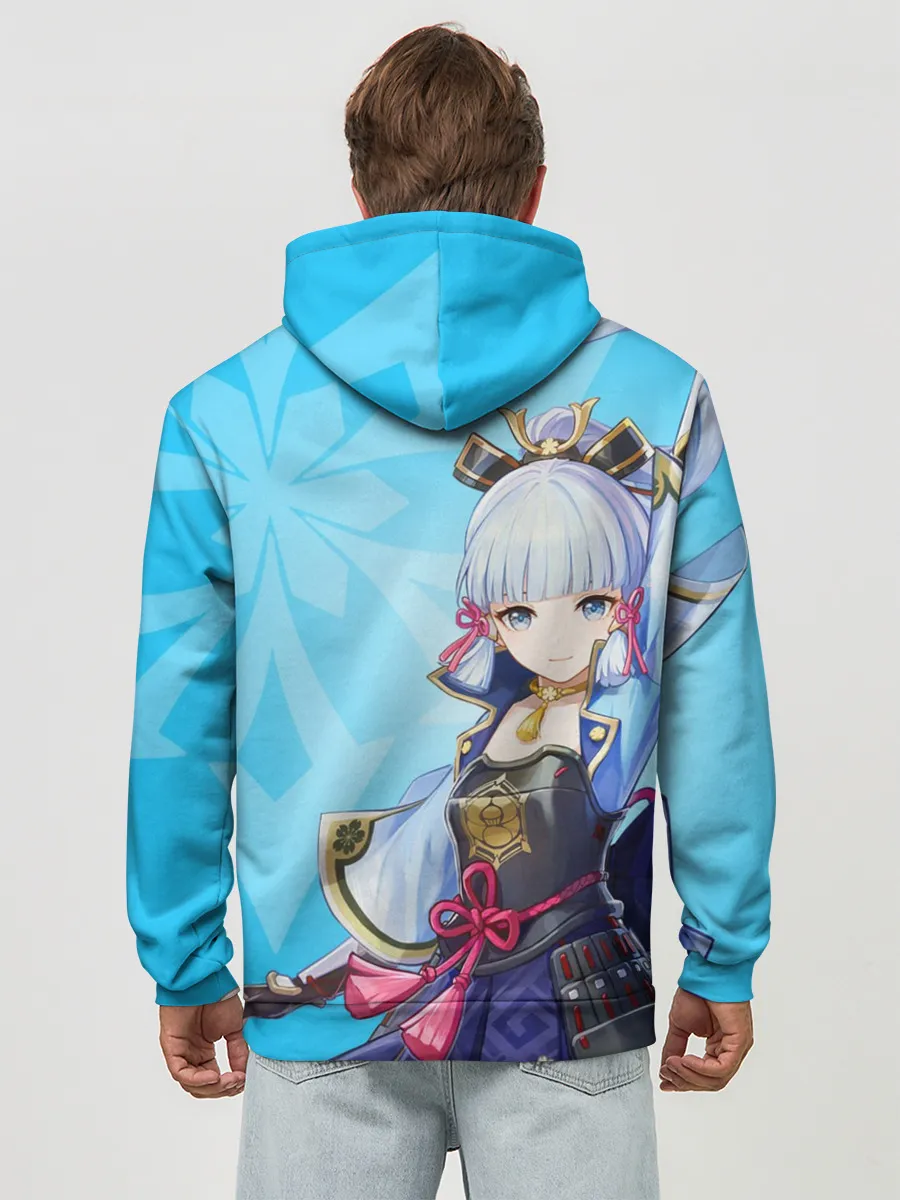 Худи мужской база хлопок / Genshin Impact, Аяка