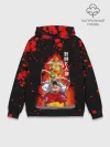 Худи мужской база хлопок / Санджи, Зоро и Луффи One Piece