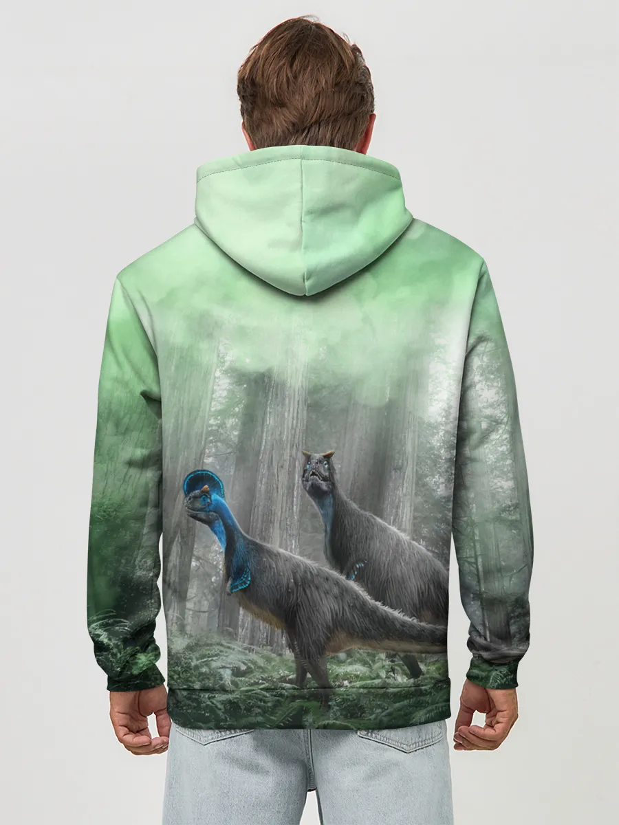 Худи мужской база хлопок / Jurassic World | Мир Юрского периода