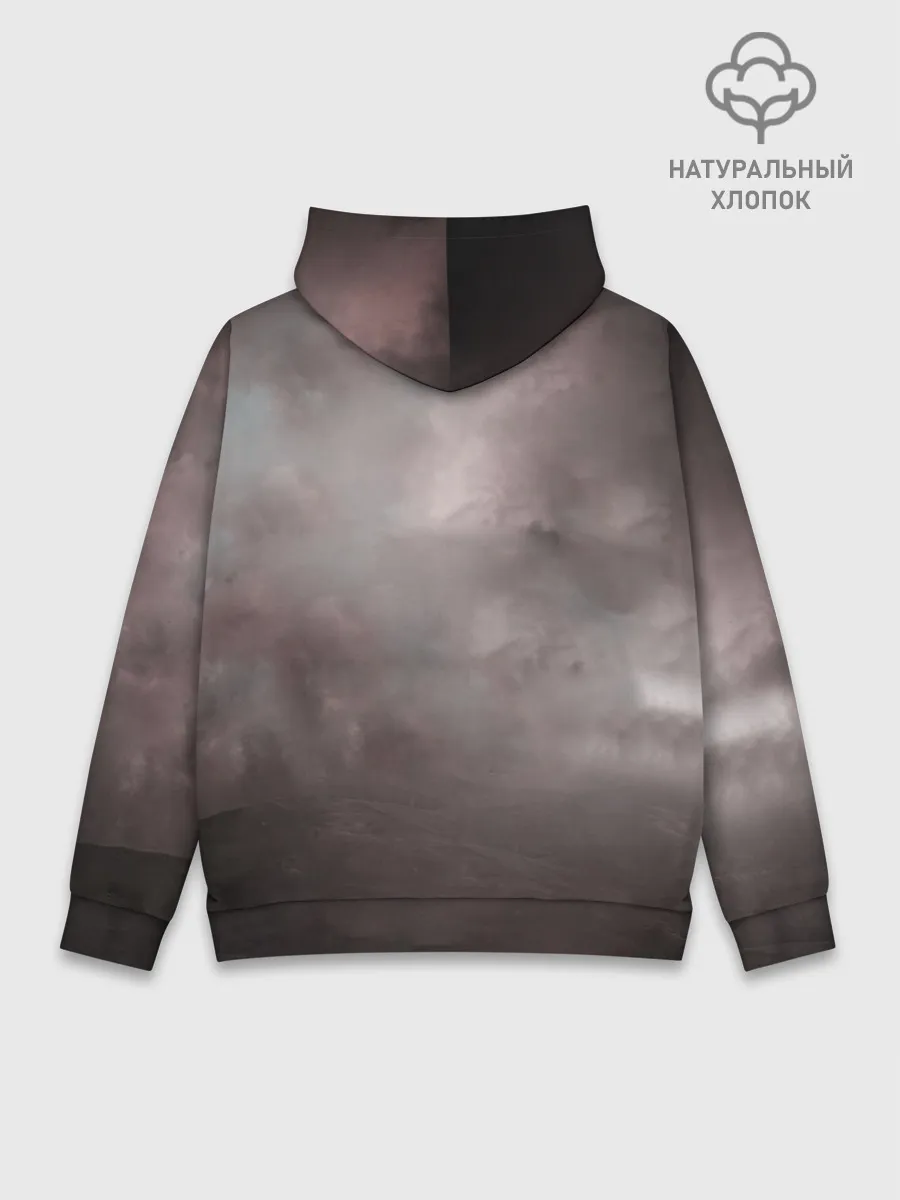 Худи мужской база хлопок / СУПЕРБАЙК