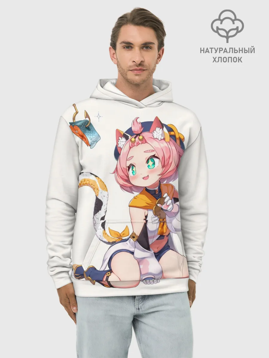 Худи мужской база хлопок / Diona Katzlein Cocktail