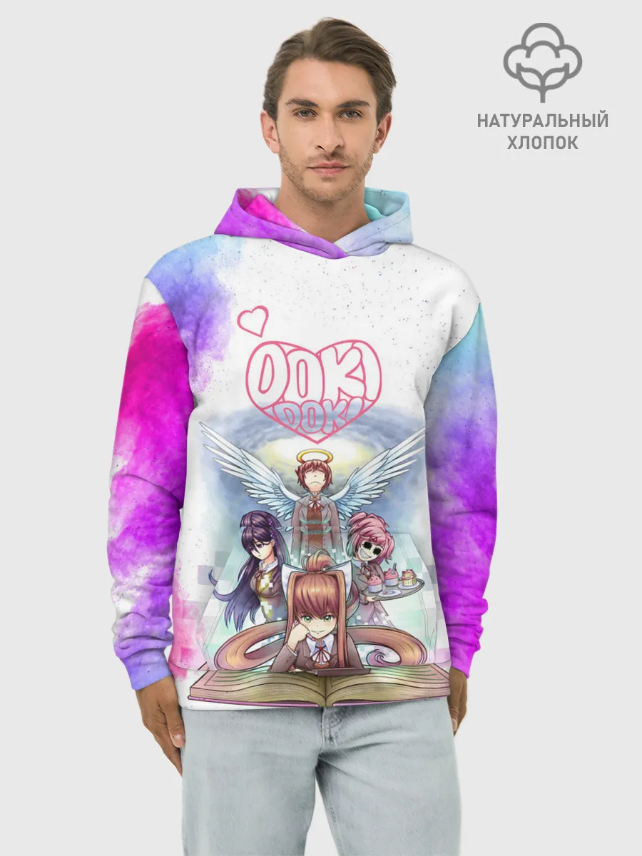 Худи мужской база хлопок / Doki Doki | Доки Доки