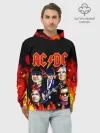 Худи мужской база хлопок / AC DC HIGHWAY TO HELL