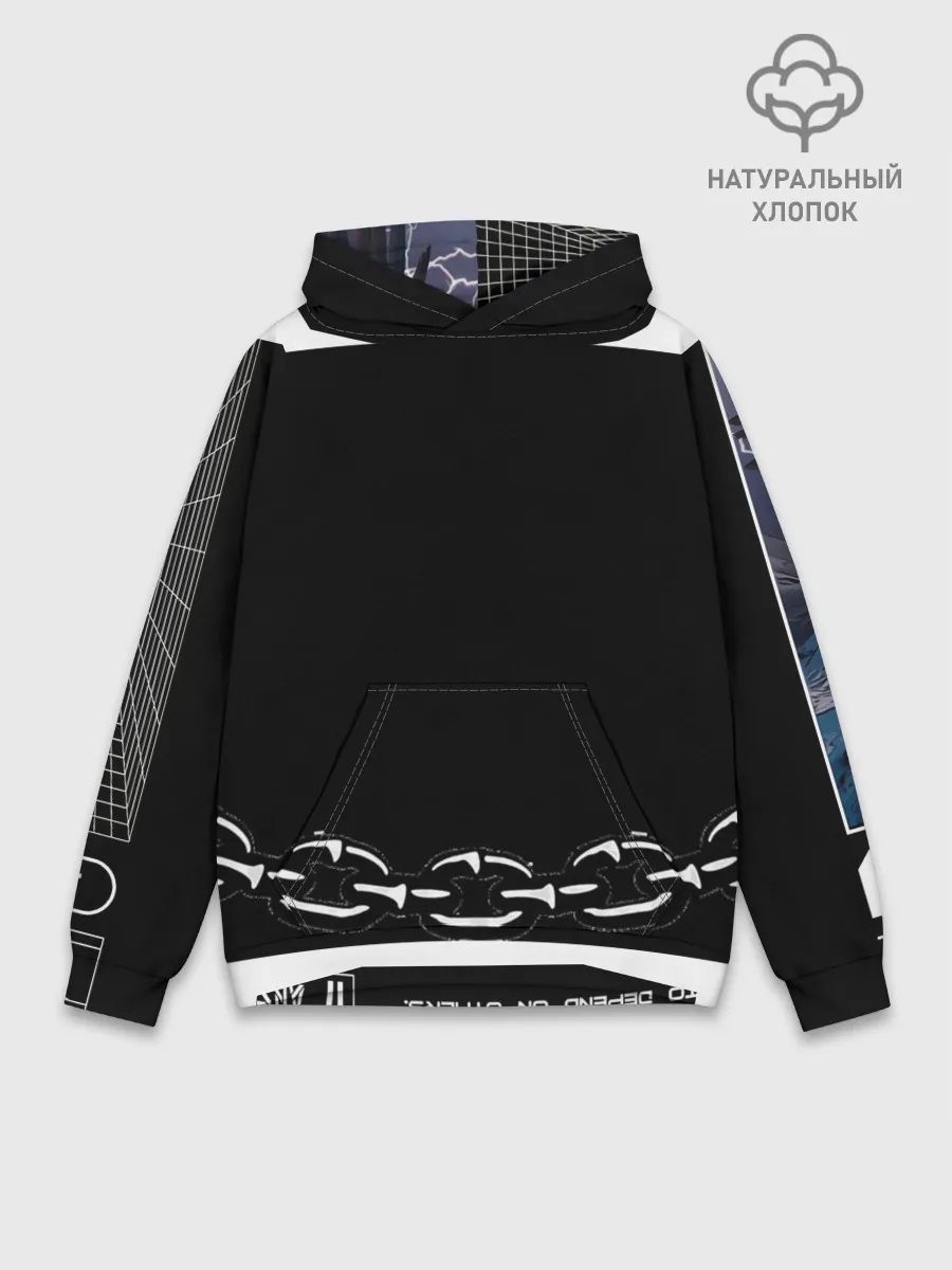 Худи мужской база хлопок / Eagle