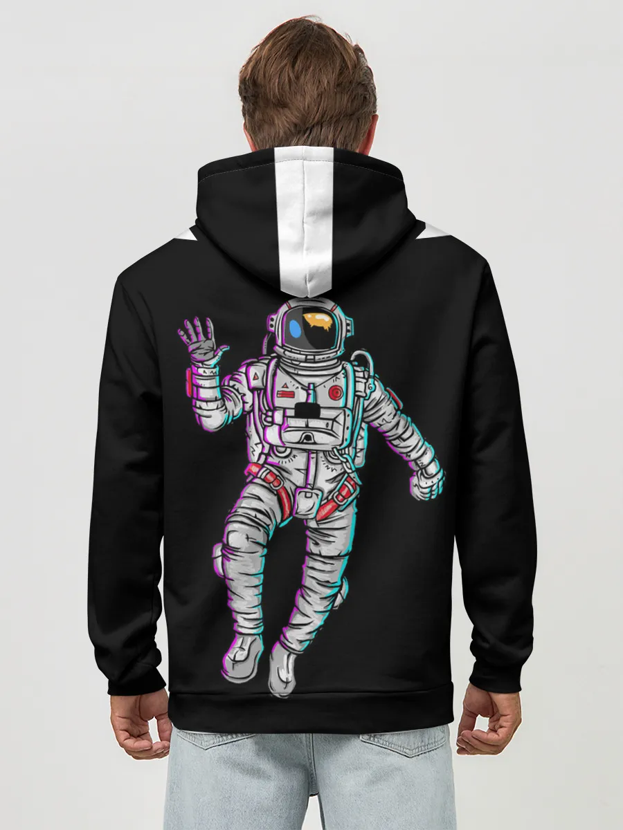 Худи мужской база хлопок / Космонавт
