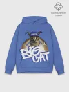 Худи мужской база хлопок / Big Cat Floppa