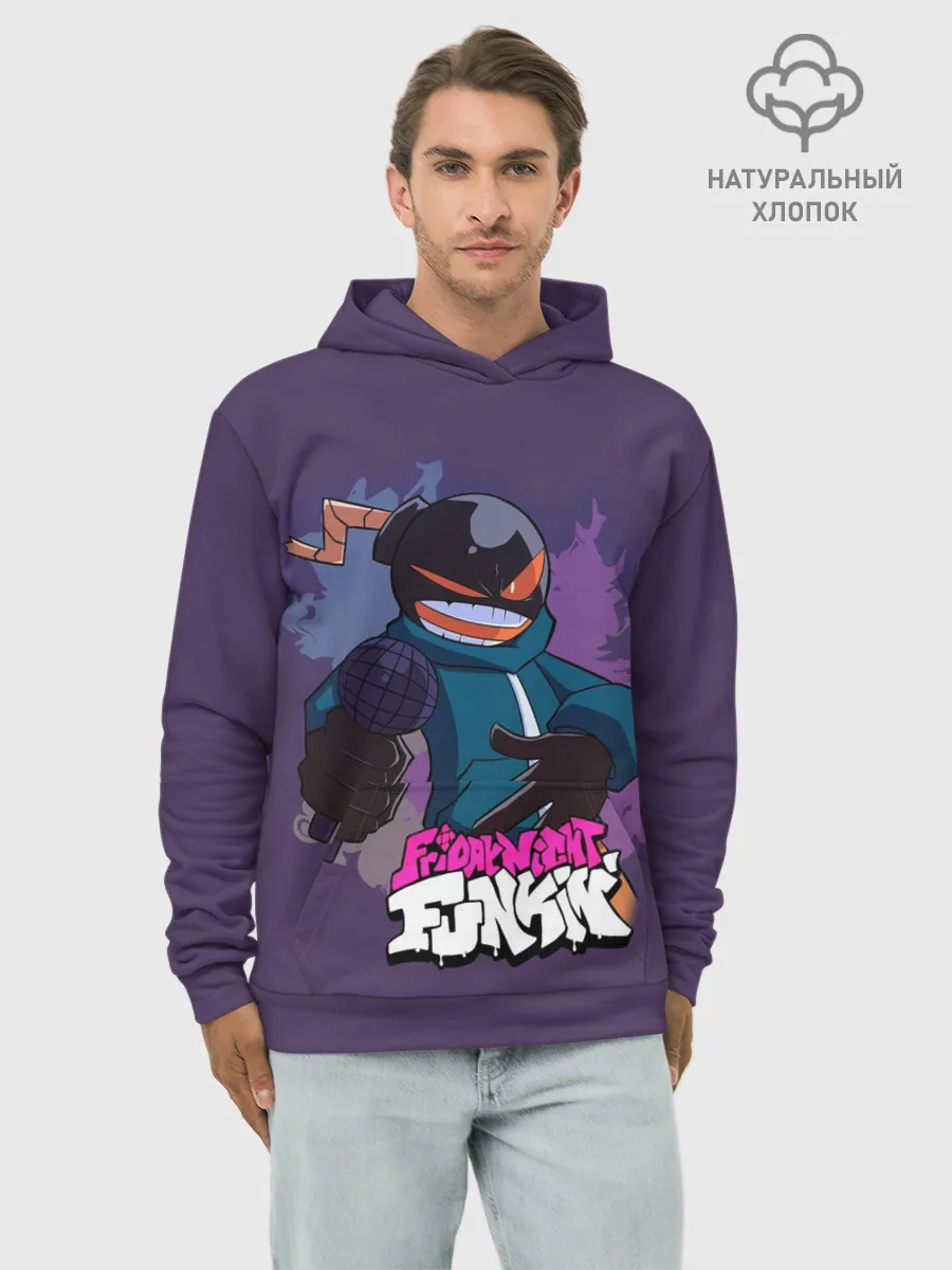 Худи мужской база хлопок / Friday Night Funkin УИТТИ