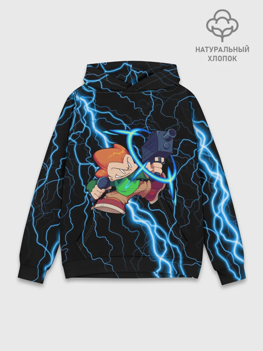 Худи мужской база хлопок / Пико